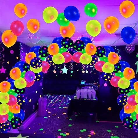 Balloons That Glow In The Dark Neon