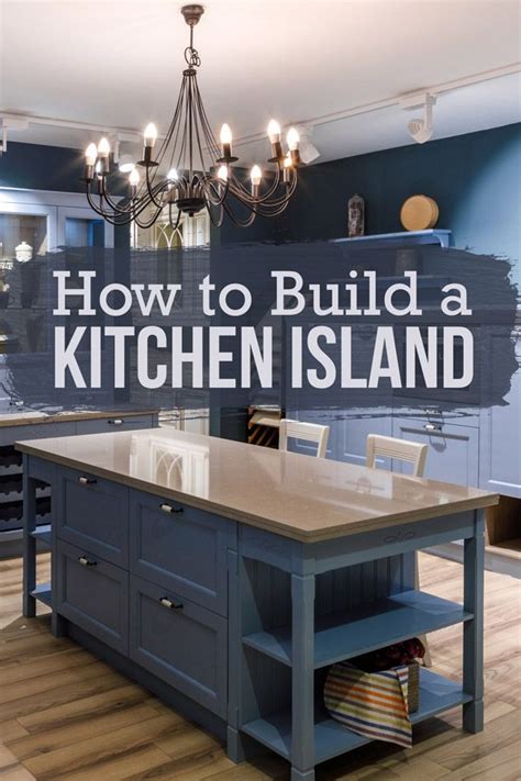 Two Simple DIY Kitchen Island Designs | Build kitchen island, Diy kitchen island, Diy kitchen ...