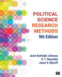 Political Science Research Methods 9th edition | 9781544331430, 9781544358031 | VitalSource