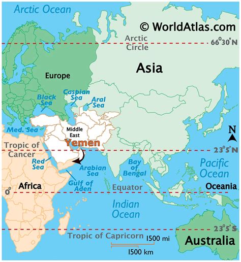 Yemen Map / Geography of Yemen / Map of Yemen - Worldatlas.com