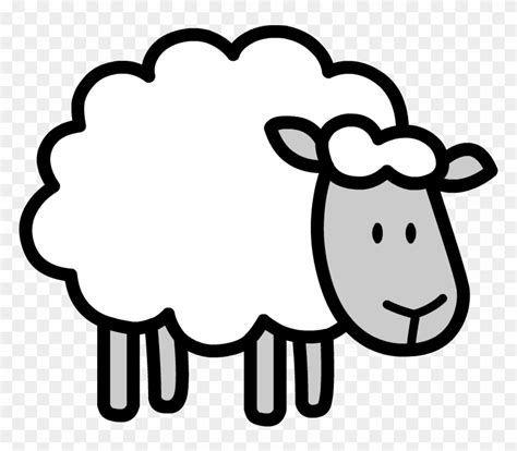 Dolly The Sheep - Dolly The Sheep Drawing - Free Transparent PNG ...