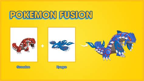 Pokemon Fusion | Groudon + Kyogre - YouTube