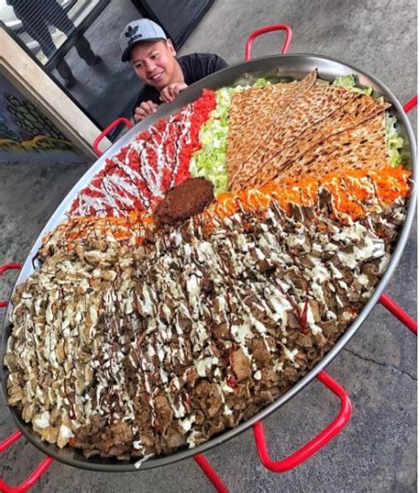 The Halal Guys Made A Giant Gyro Meat Platter, Here's Where And Why