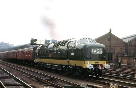 Class 55 Deltic No.D9001 passing through York on the Up Main 1961 Photo Via Silver Link (1200 × ...