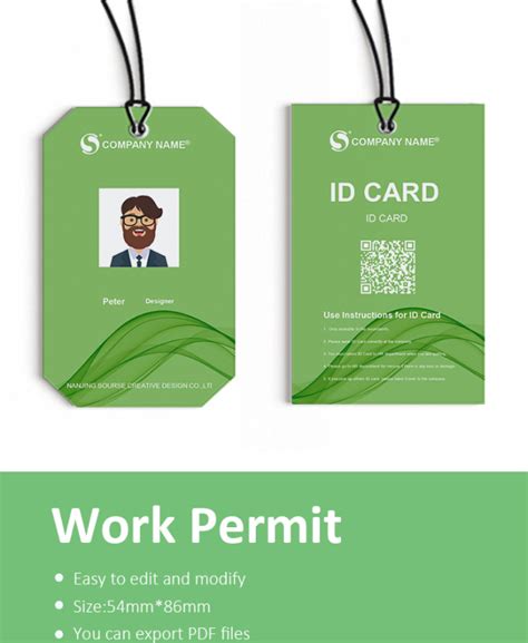 Employee Id Card Template Microsoft Word - Id Card Maker- Id Card News Online