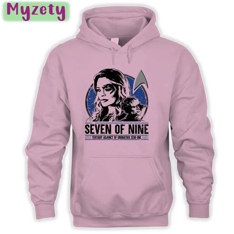 Seven Of Nine Tertiary Adjunct Of Unimatrix Zero One Hoodie - Myzety