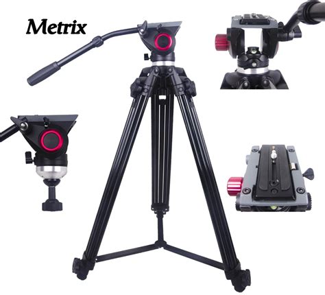 MTX718 Professional Tripod camera tripod Video Tripod Dslr VIDEO Tripod Fluid Head Damping for ...