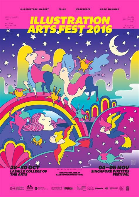 Illustration Arts Festival Poster - Anngee Neo