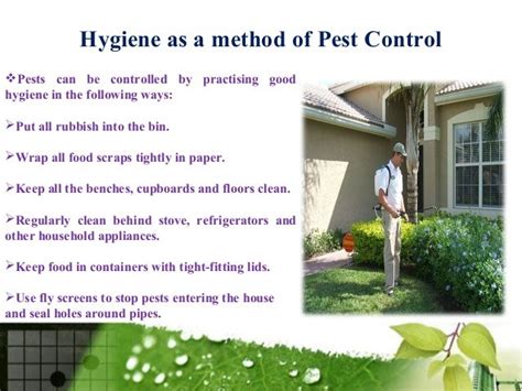 Methods for pest control