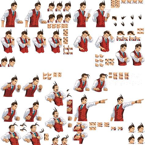 The Spriters Resource - Full Sheet View - Apollo Justice: Ace Attorney ...