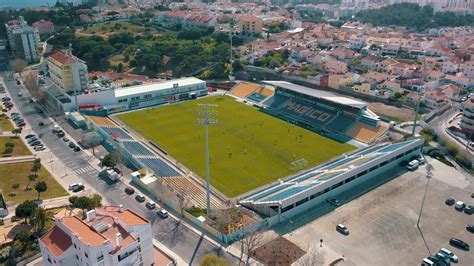 Aerial View 4K - Estádio António Coimbra da Mota visto do ar - Estoril Praia - YouTube