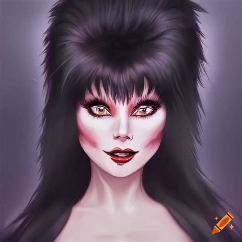 Elvira werewolf illustration