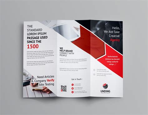 Word Template For Trifold Brochure