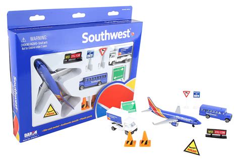 Buy Daron Southwest Airlines Airport Playset , Blue Online at ...