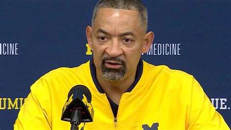 Michigan coach Juwan Howard talks about beating the Badgers on his 51st ...