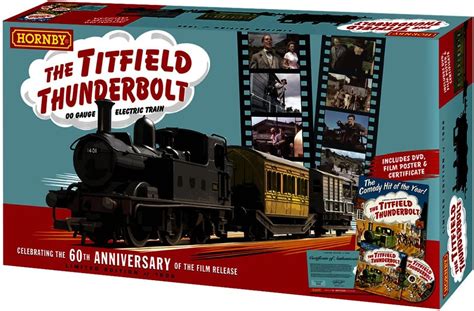 Hornby 00 Gauge Trains on Film Titfield Thunderbolt Steam Locomotive Train Model : Amazon.co.uk ...