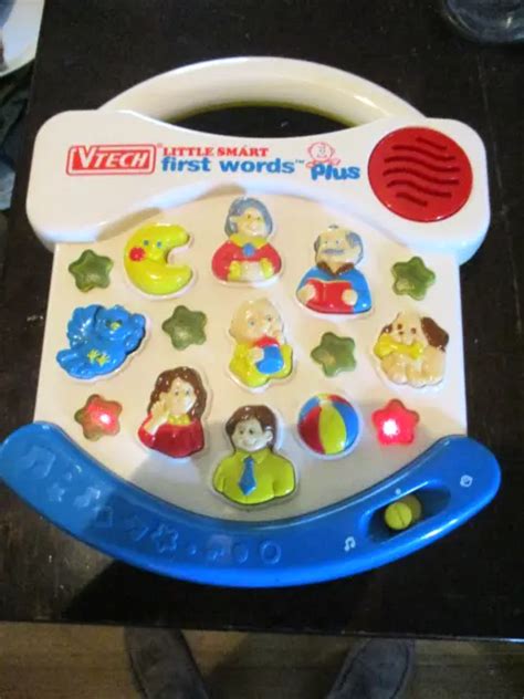 VTECH LITTLE SMART FIRST WORDS PLUS,Developmental BABY Toy,MUSIC,FIGURES,LIGHTS+ $17.99 - PicClick