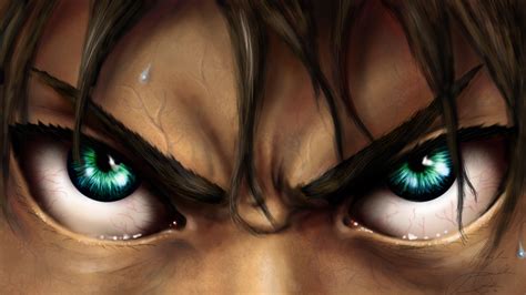 Eren Yeager's eyes Computer Wallpapers, Desktop Backgrounds | 3000x1688 ...