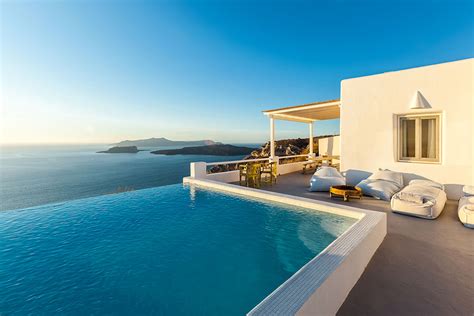 Santorini villas infinity pool | Caldera Views | Luxury Villas Santorini