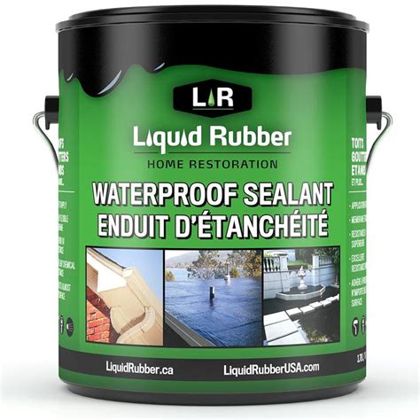 Liquid Rubber Waterproof Sealant/Coating | Liquid rubber, Sealant, Gutters