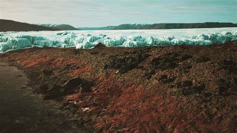 beautiful landscape on glacier in Iceland 5932570 Stock Video at Vecteezy