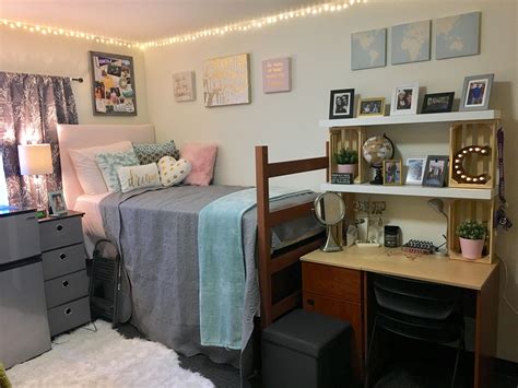 Dorm room at Grand Canyon University. | College dorm room decor, Cool dorm rooms, Dorm room ...