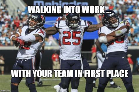 Memes celebrate Texans' win, move into first place