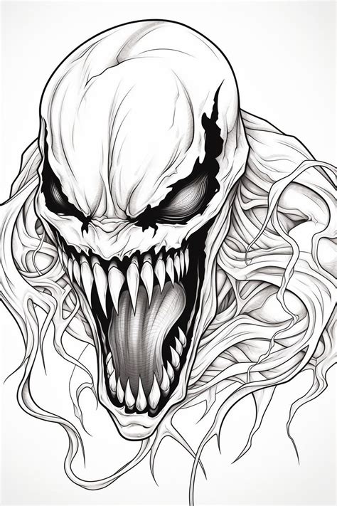 Free Printable Venom Coloring Pages | For Kids & Adults - Storiespub ...