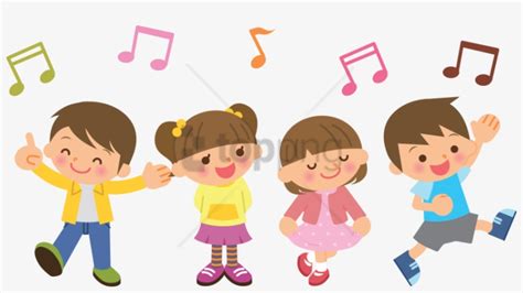 Free Png Children Dancing Clipart Png Png Image With - School Concert Clip Art Transparent PNG ...