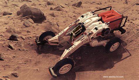 Martian rover by Wesley Griffith | human Mars