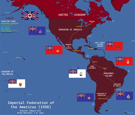 Imperial Federation of the Americas (United Kingdom Exiled to Canada ...