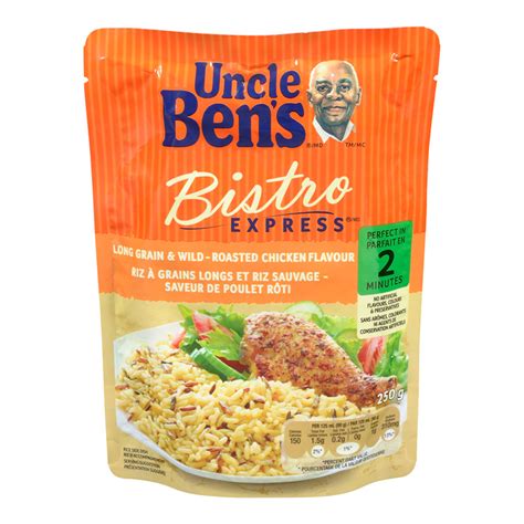 Uncle Ben's - Long Grain Wild Rice with Roasted Chicken Flavor 250g ...