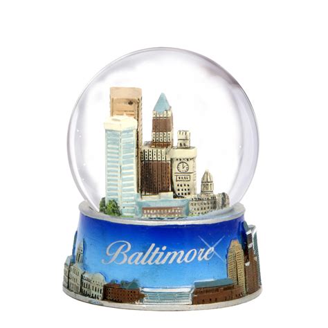 Baltimore Snow Globe