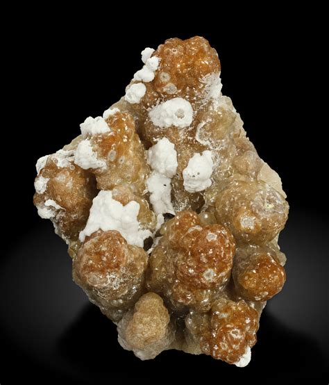 Smithsonite with Calcite - Kamariza Mines, Agios Konstantinos, Lavrion Mining District, Attikí ...