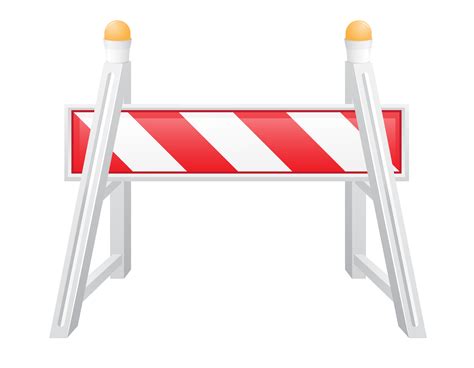 road barrier vector illustration 489346 Vector Art at Vecteezy