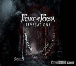 Prince of Persia - Revelations ROM (ISO) Download for Sony Playstation Portable / PSP - CoolROM ...