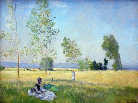 Summer Painting by Claude Monet