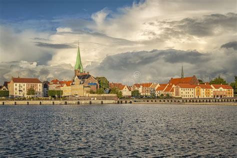 Helsingor Cityscape and Harbour Stock Photo - Image of exterior ...