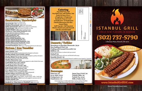 Menu - Istanbul Grill DE