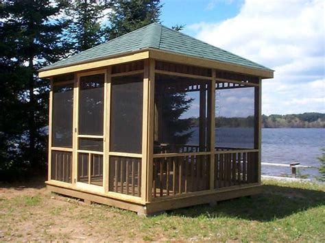 Bug proof | Gazebo plans, Patio gazebo, Screened gazebo