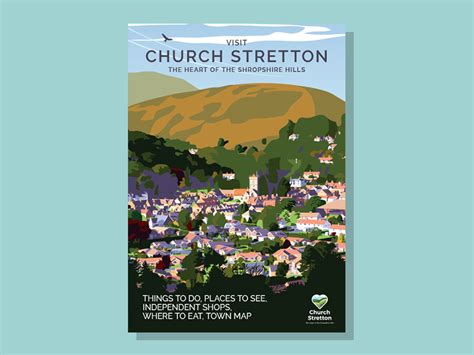 Visit Church Stretton 2018 by Craig Cooper on Dribbble