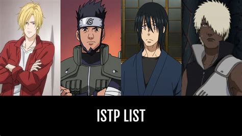 Istp Anime Characters Naruto