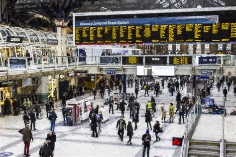 London Train Station Art Photograph by David Pyatt - Fine Art America