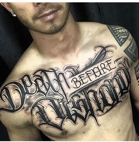 PINTEREST: @LOVEMEBEAUTY85 | Tattoo font for men, Tattoo lettering, Cool chest tattoos