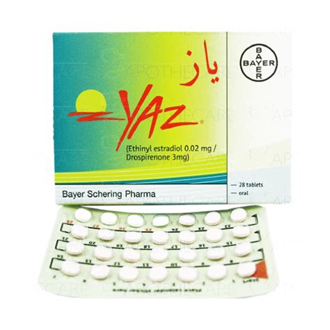 YAZ TAB - Pack Size X 1 - Khalid Pharmacy | Online Pharmacy in Lahore ...