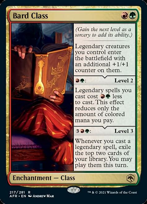 Bard Class Printings, Prices, and Variations - mtg