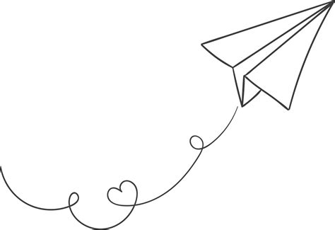 Paper plane PNG