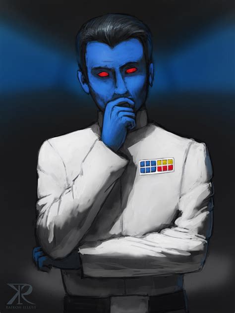 Grand Admiral Thrawn (commission) by Montano-Fausto on DeviantArt