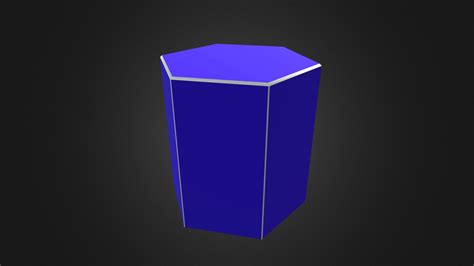 Hexagonal Prism - 3D model by capturegroup [fd0744f] - Sketchfab