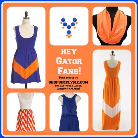 Univ of FL Gators Game Day Apparel @ www.ShopSimplyMe.com | Gator game, Uf outfits, Florida ...